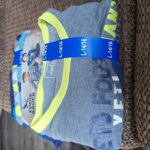 Youth Eddie bauer 4 piece plush pajamas set (14)